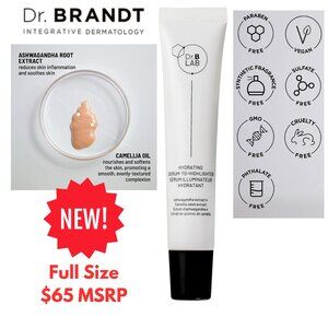Dr Brandt Dr B Lab Hydrating Serum To Highlighter Skin Experts Full Size NEW